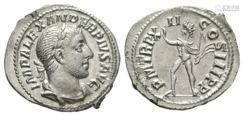 Severus Alexander - Sol Denarius