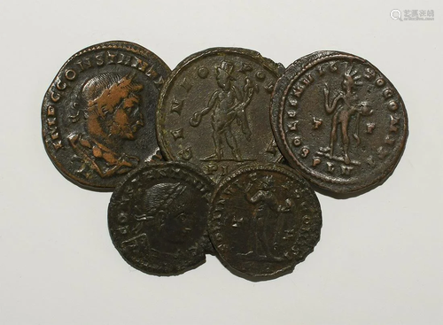 Constantine I (The Great) Follis Group [5]