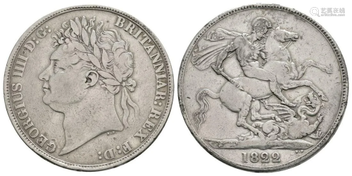 George IV - 1822 - Crown