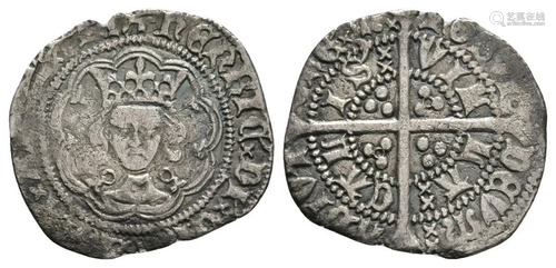 Henry VI - Calais - Annulet Half Groat