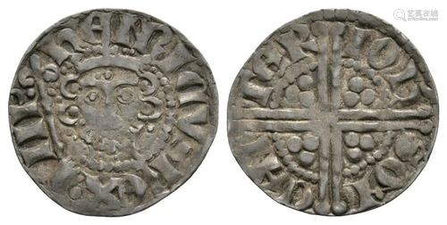 Henry III - Canterbury / Ioh(anne)s - Long Cross Penny