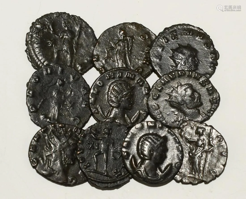 Gallienus to Tetricus - Antoninianii Group [10]