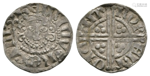 Henry III - Canterbury / Robert - Long Cross Penny