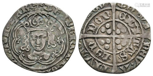 Henry VII - London - Facing bust Groat