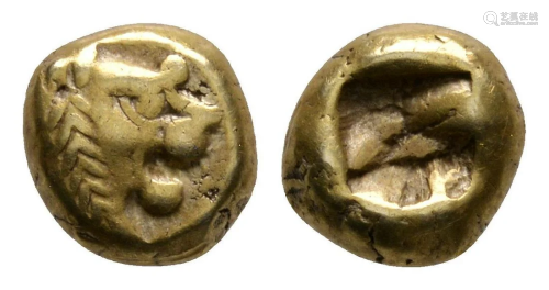 Lydia - Electrum Lion 1/12th Stater