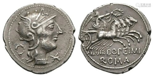 L Opimius - Victory Denarius