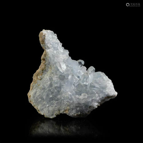 Celestine Crystal Mineral Specimen