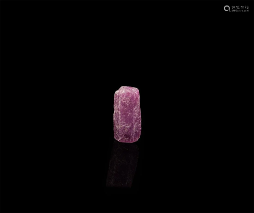 7.67 Carat Ruby Crystal