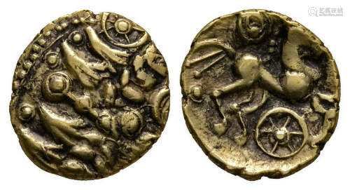 Essex Chariot Wheel - Gold Quarter Stater