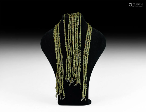 Serpentine Necklace String Group