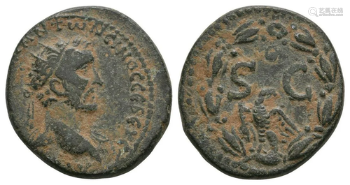 Antoninus Pius - Antioch ad Orontem - Eagle Bronze