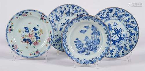 SET composed of four porcelain plates of the Cie d…