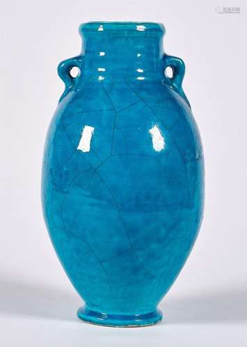 Edmond LACHENAL (1855 1948) : VASE of amphora shap…