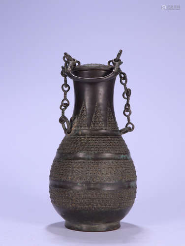 CHINESE BRONZE VASE