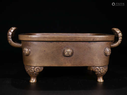 CHINESE BRONZE CENSER