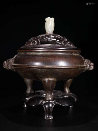 CHINESE BRONZE CENSER