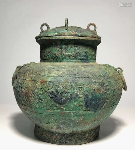 CHINESE BRONZE JAR