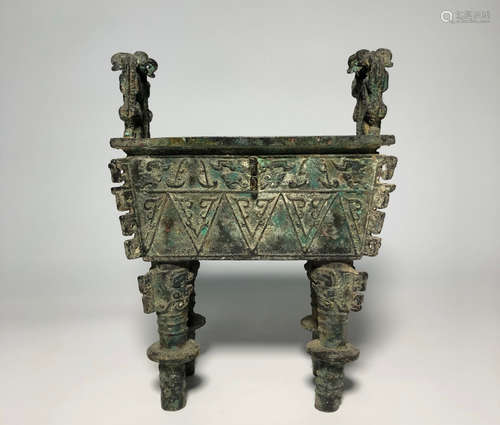 CHINESE BRONZE CENSER