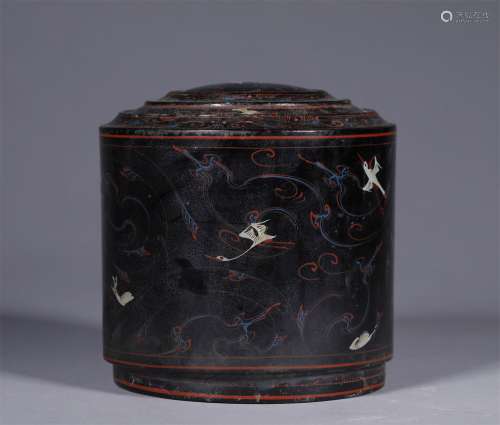 A WARRING STATES PERIOD LACQUER WARE