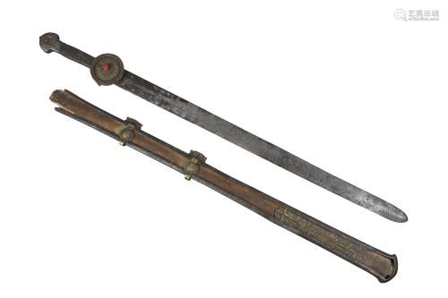 清式 西藏职官剑