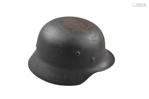 民国样式 抗战时期中国德械师装备德国M35钢盔（原衬 带青天白日徽）