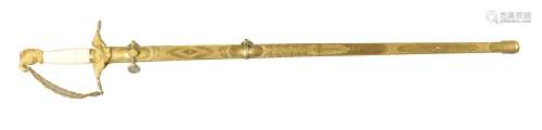 十九世纪样式 美国1840式高阶军官佩剑