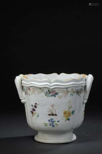 Porcelain cooler China, Compagnie des Indes, 18th …