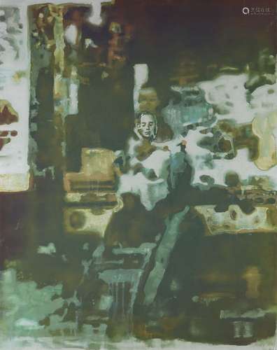 Artists Anonymous, German/British 2001- Andrea, 2007; oil on board, inscribed on the reverse of