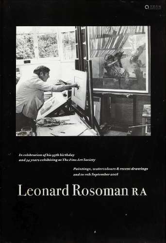 Poster: Leonard Rosoman RA, In celebration of his 95th birthday and 34 years exhibiting at the