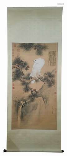 Chinese painting attributed to Giuseppe Castiglione,