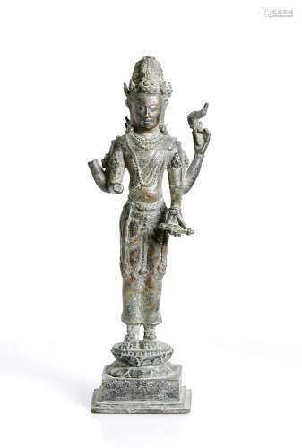 bronze southeast Asian bodhisattva . 18th cent. Or earlier