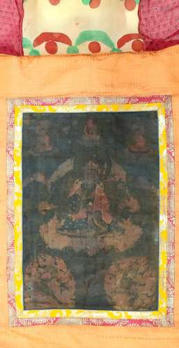 e Sino-Tibetan, fine thangka Late 18-early 19th -China