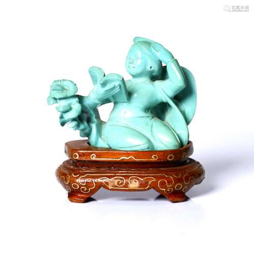 antique , Chinese, republic period, figurine ,