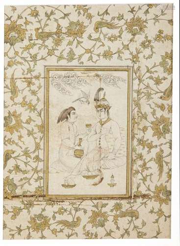 A Safavid Style Illuminated Mi…