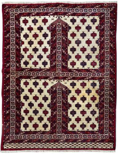 An Unusual Jamut Engsi Rug, 19…