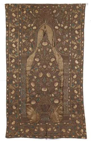 An Ottoman Embroidered Hanging…