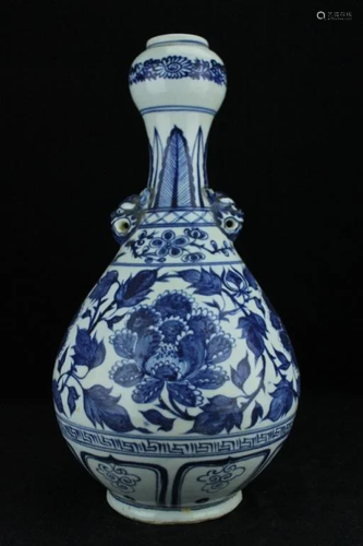 Chinese Ming Porcelain Blue&White Vase