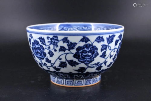 Ming Porcelain Blue&White Bowl