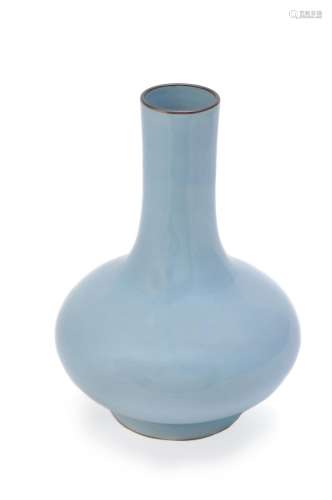 A Chinese Clair-de-Lune vase