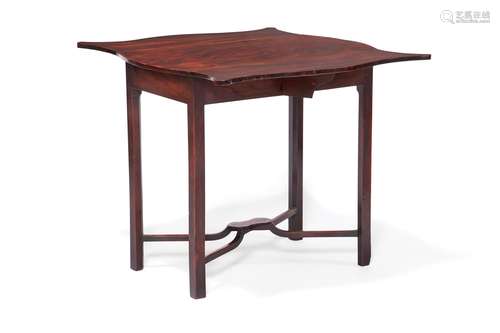 A George III mahogany 'butterfly' Pembroke table