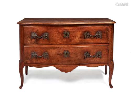 A French fruitwood commode