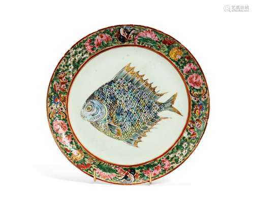 An unusual Cantonese 'Fish' plate