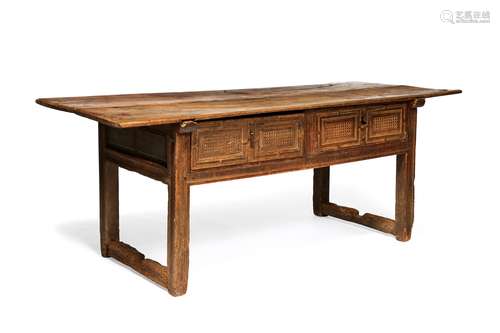 An Iberian walnut table