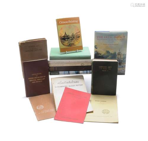 Sixteen various Chinese reference books and catalogues