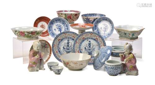 A group of 18th and 19th century Chinese wares