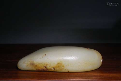 A Chinese Hetian Jade Raw Seed