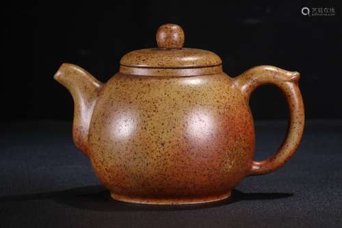 A Chinese Zisha Teapot With Mark