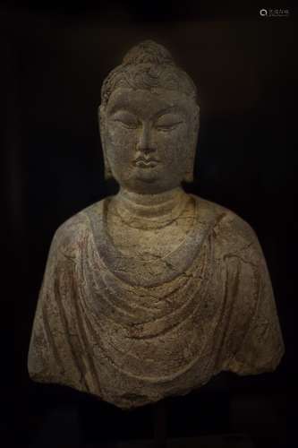 A Chinese Bluestone Buddha Ornament