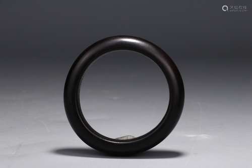 A Chinese Agarwood Bangle