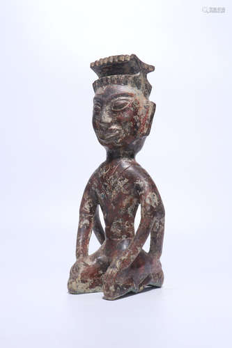 Chinese Western Han Dynasty Bronze Statue